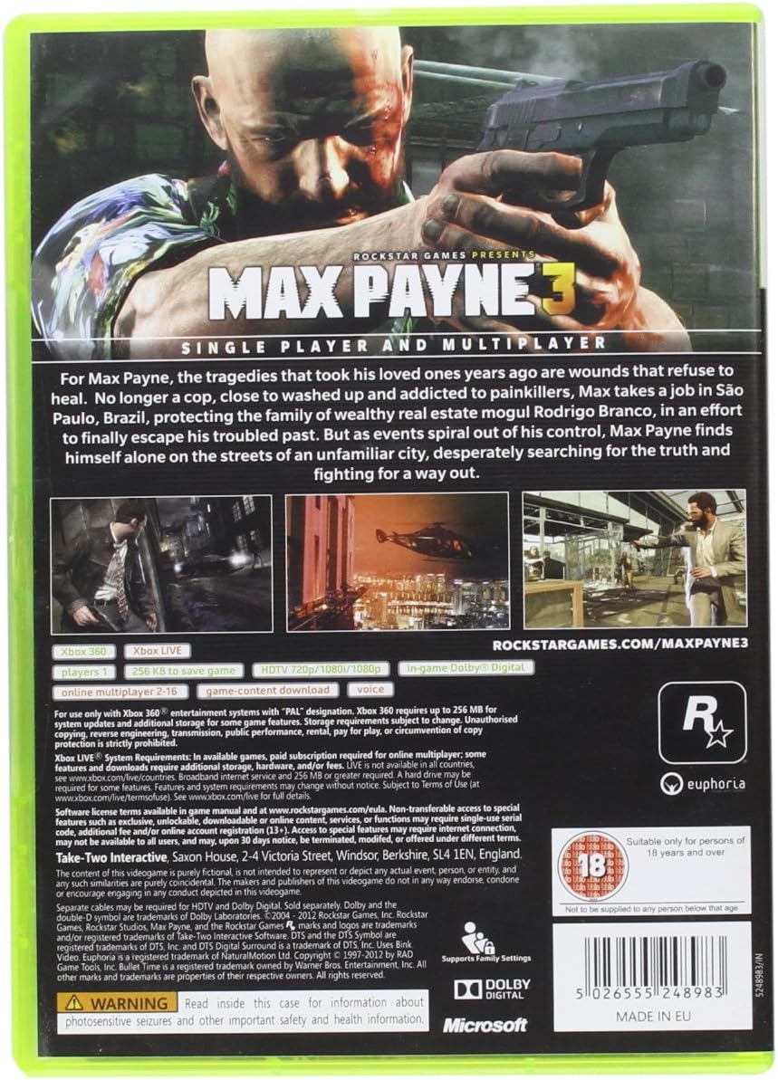 Max Payne 3 (Xbox 360) - Image 3