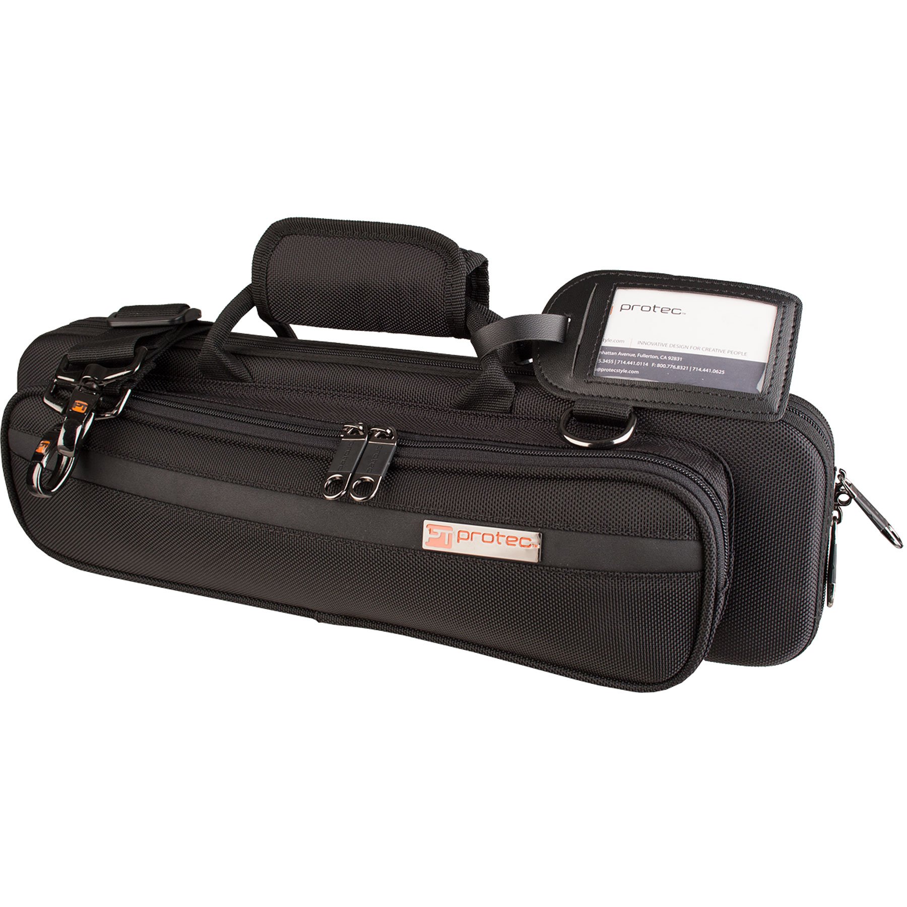 Protec PB308 Slimline Flute Pro Pac Case - Black
