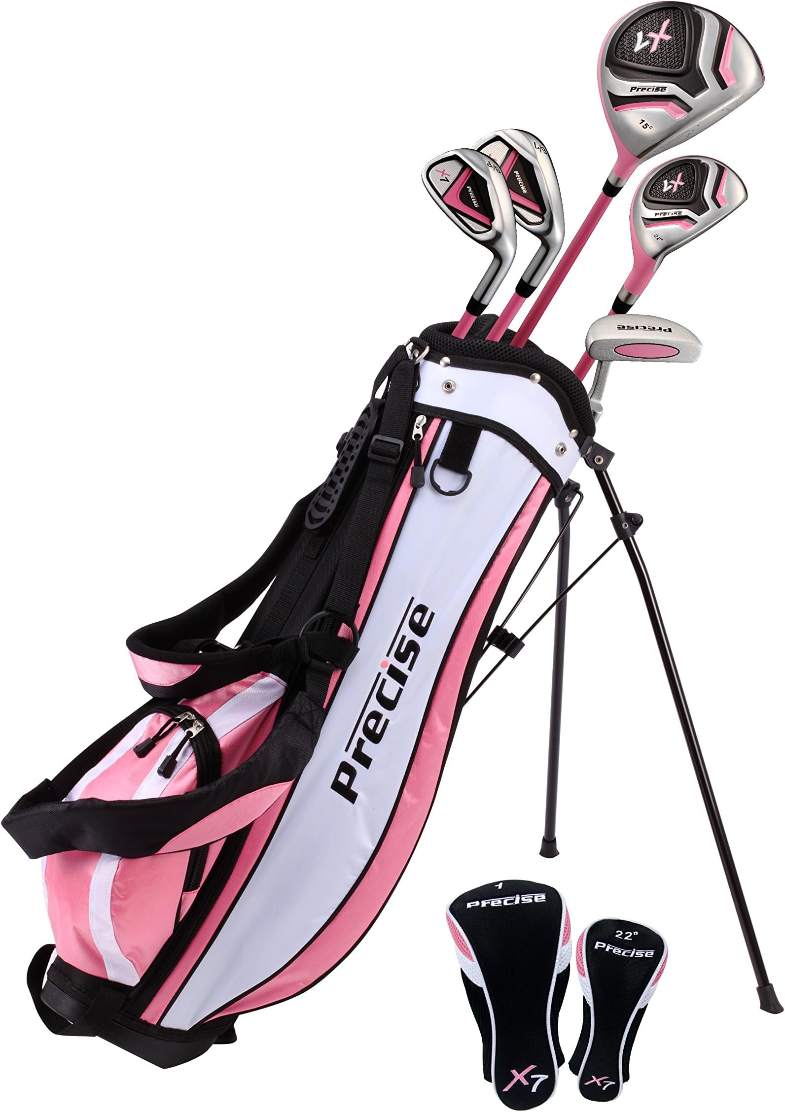 Precise X7 Junior Complete Golf Club Set for Children Kids - 3 Age Groups Boys & Girls!