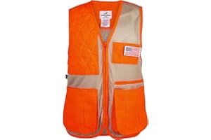 Mooselander Shooting Vest, Range and Skeet Shooting Vest with Right Hand Shoulder Pad
