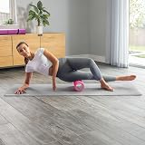 Core Balance Foam Roller Deep Tissue Massage Grid Roller 33x14 cm EVA view 2