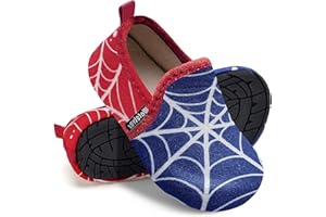 WateLves Kids Toddler Slippers Girls Boys Slip on House Shoes Lightweight Anti Slip Sock Slippers Winter Indoor Outdoor Walking Shoes