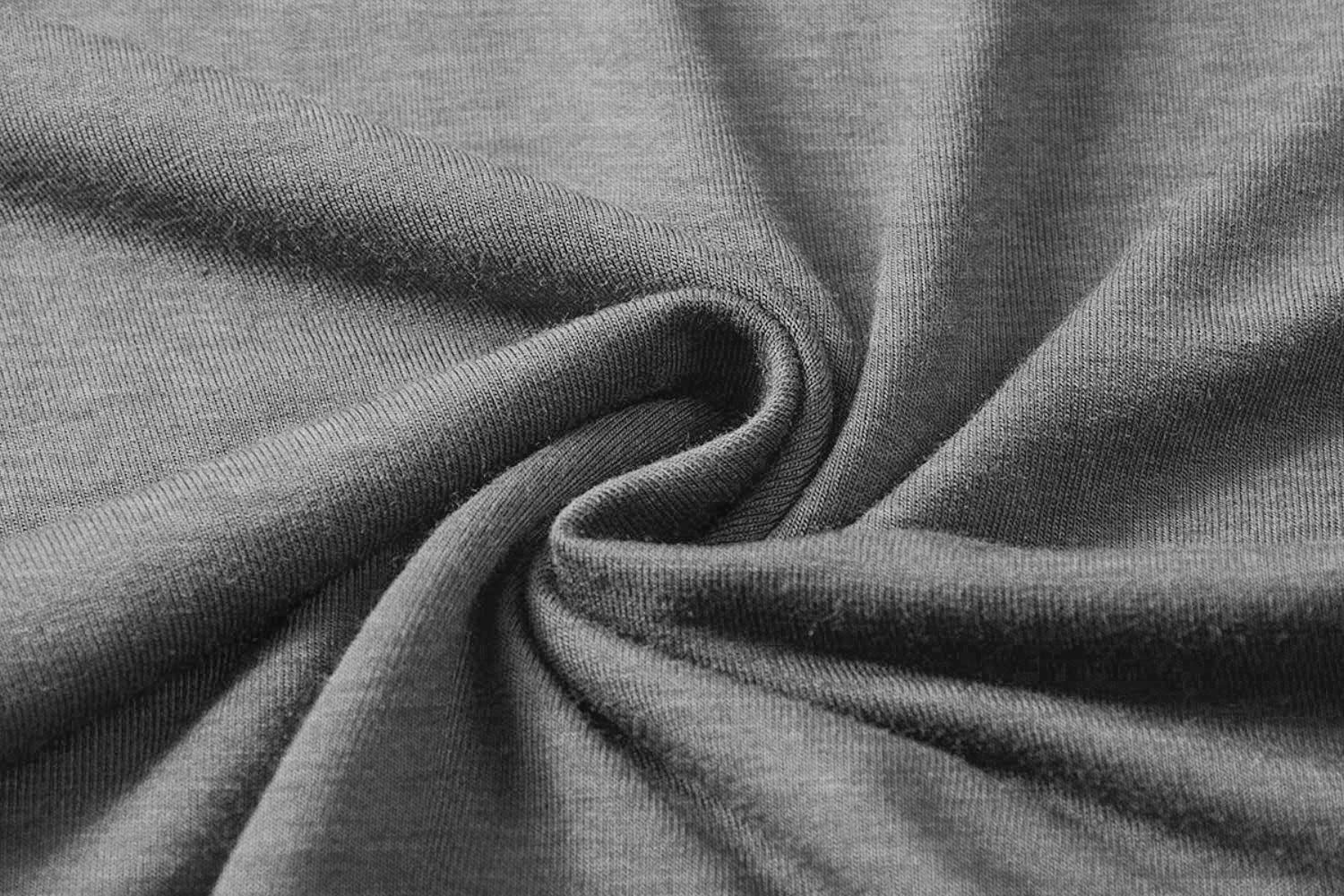 Eanklosco Women Open Front Cardigan Plus Size Drape Long Sleeve Coat (Gray, XL)