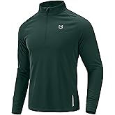 G Gradual Men's Running Shirts Long Sleeve Athletic Shirt Lightweight Quick Dry Quarter Zip Pullover for Men Workout Gym Golf