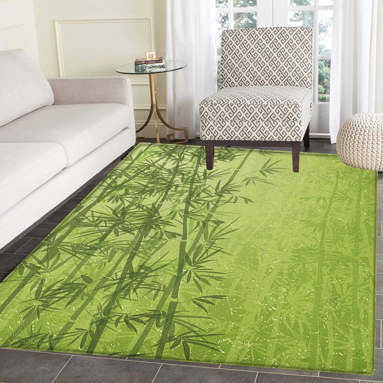 Amazon Com Exotic Rugs For Bedroom Tropical Forest
