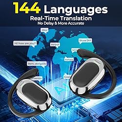 AI Translation Earbuds Real Time, 144-Language
