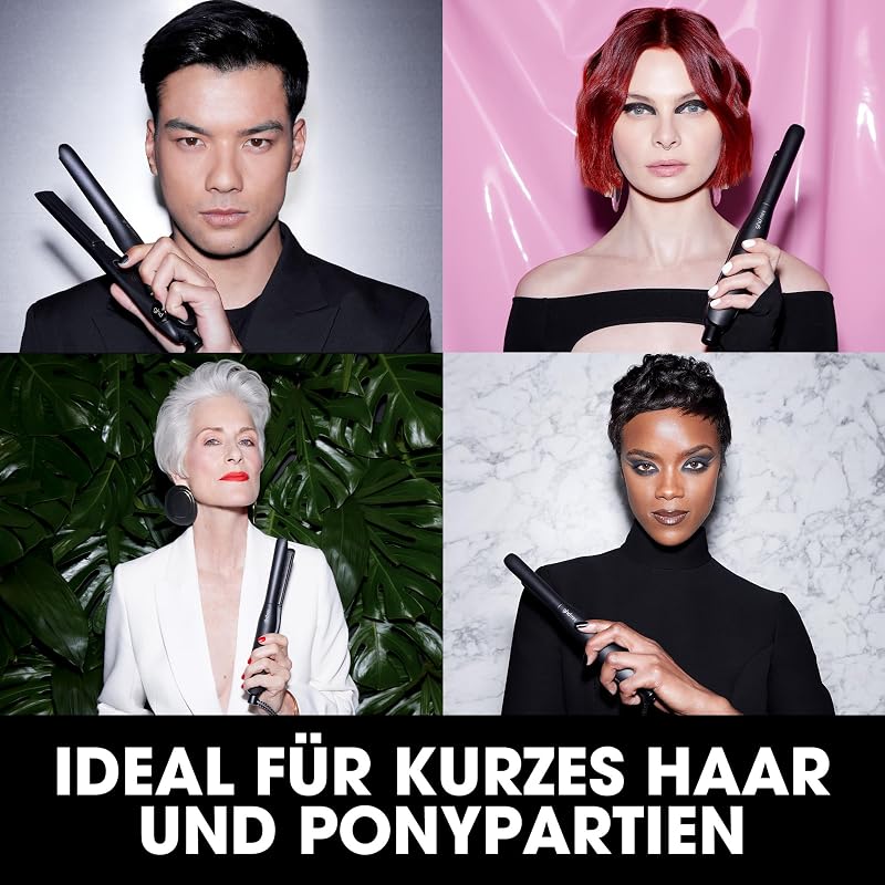 mini Glätteisen: Schmaler Haarglätter für kurze Haare & Ponypartien