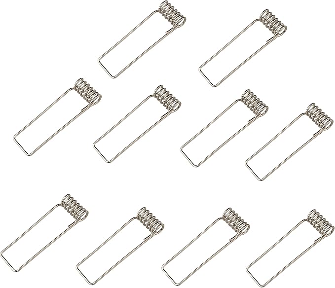 Senweit Pack of 10 Retaining Spring Clips 50mm Diameter for GU10 Fire