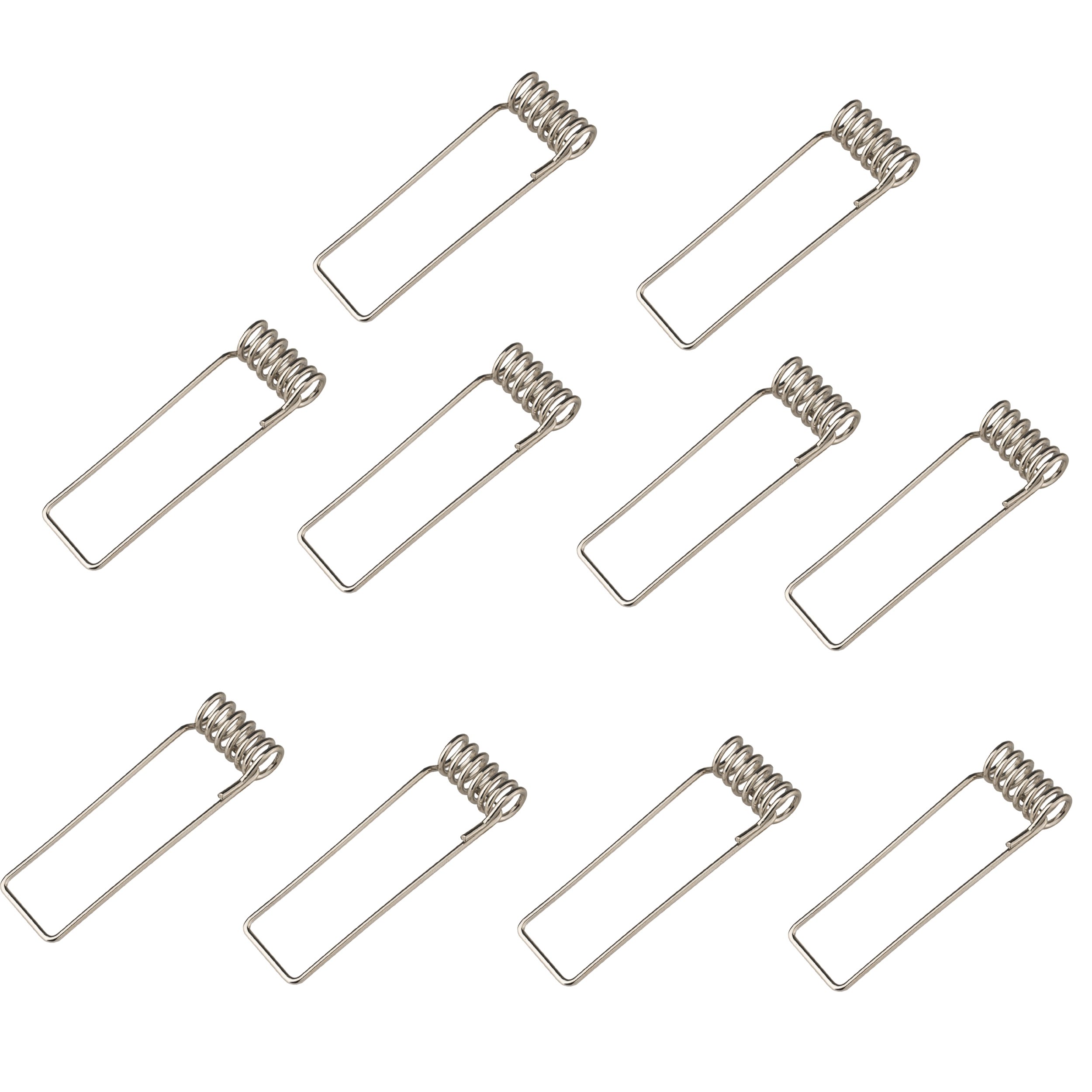 Senweit Pack of 10 Retaining Spring Clips Diameter 55mm for GU10 Fire