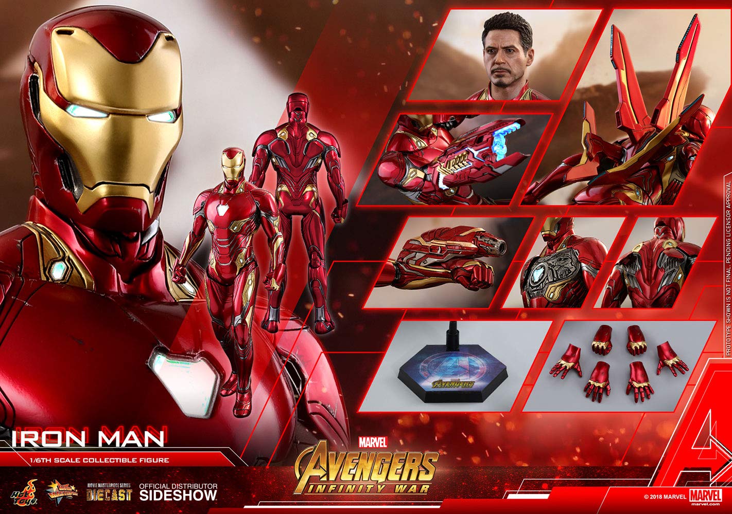 ホットトイズ ロケット フィギュア アベンジャーズ マーベル アメコミ 新品 ムービー・マスターピース】『アベンジャーズ／エンドゲーム』1