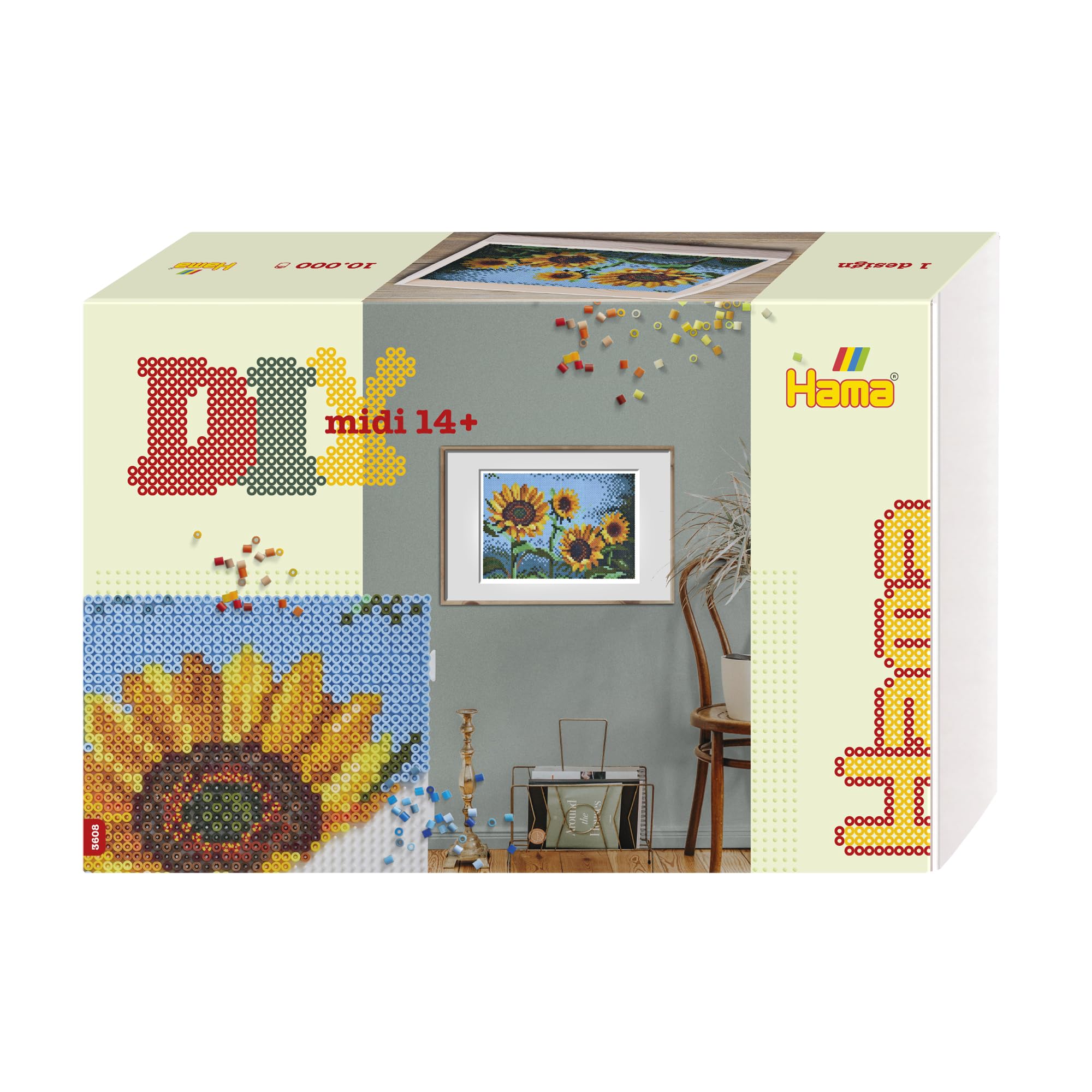 Hama Art 3608 Sunflower Bead Kit