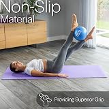 Core Balance Soft Pilates Ball Anti Burst 23cm with Inflation Tube Small view 4