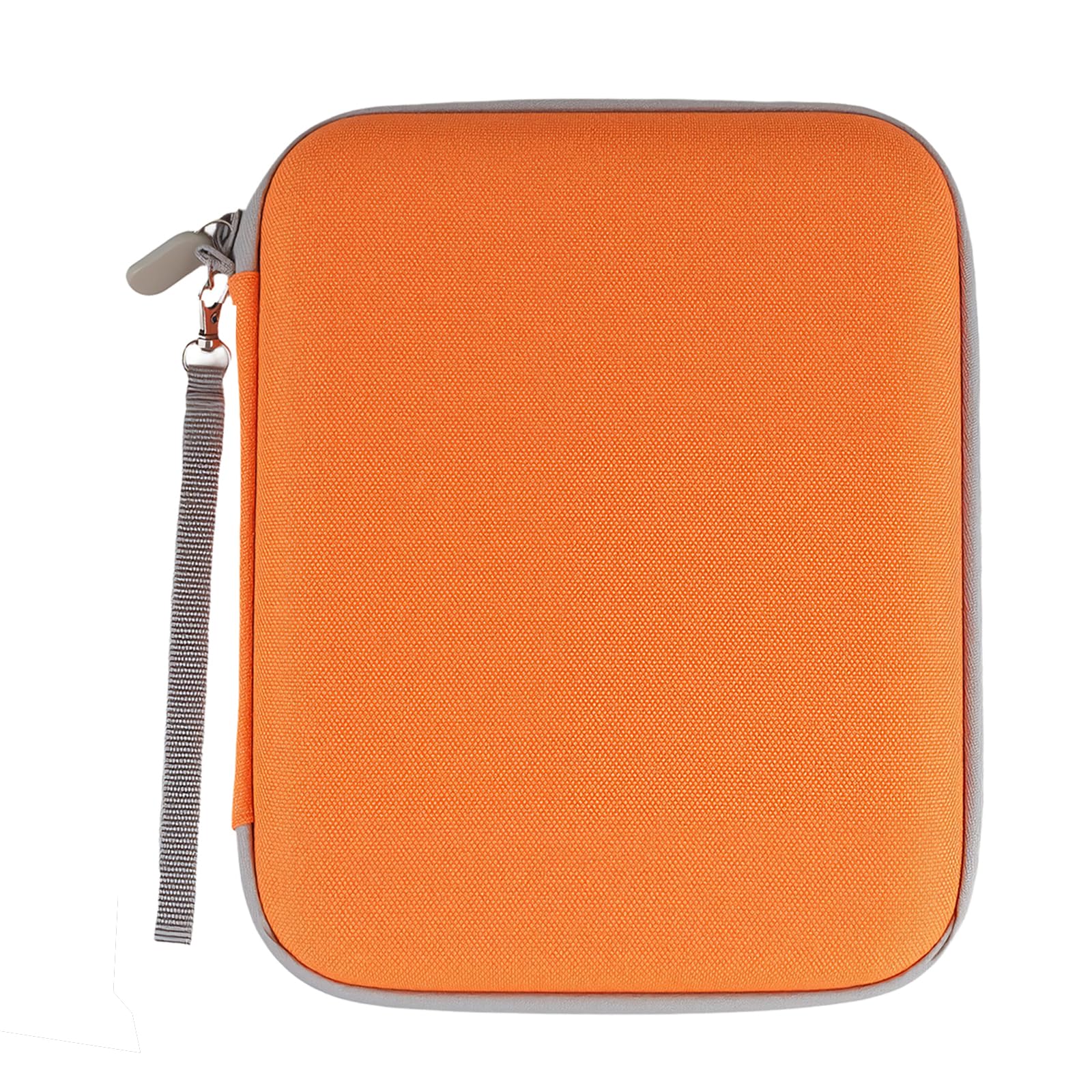 Noaya Card Case Card Holder - 80 Pockets Card Binder Folder with Zipper, Portable Card Holder Compatible with 2.3 * 3.4 Inch Yoto Card, Toy Card Box Card Organiser for Travel Camping Outdoor(Orange)