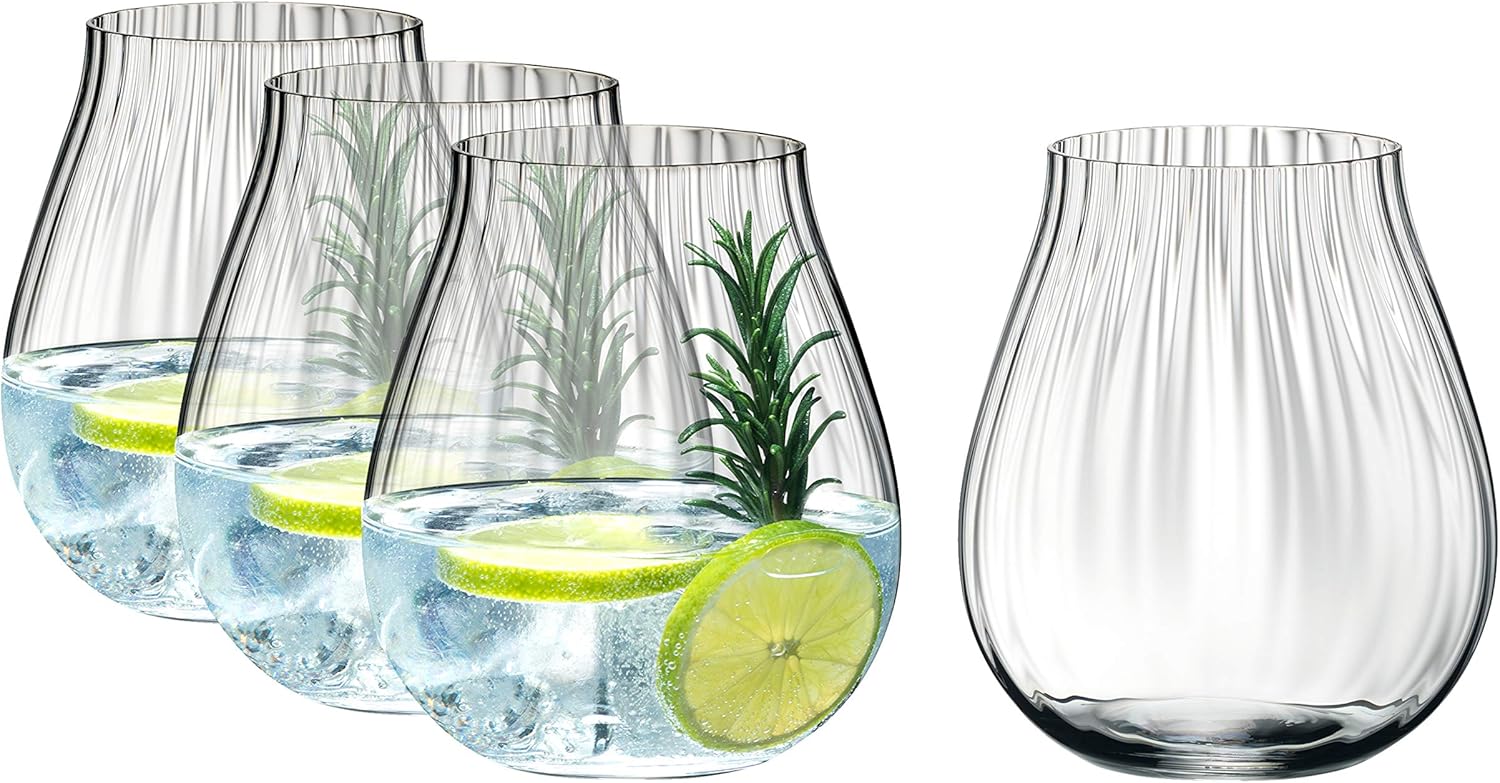 Riedel Optical O Gin Set of 4 (Stemless Glasses) Amazon.co.uk Kitchen