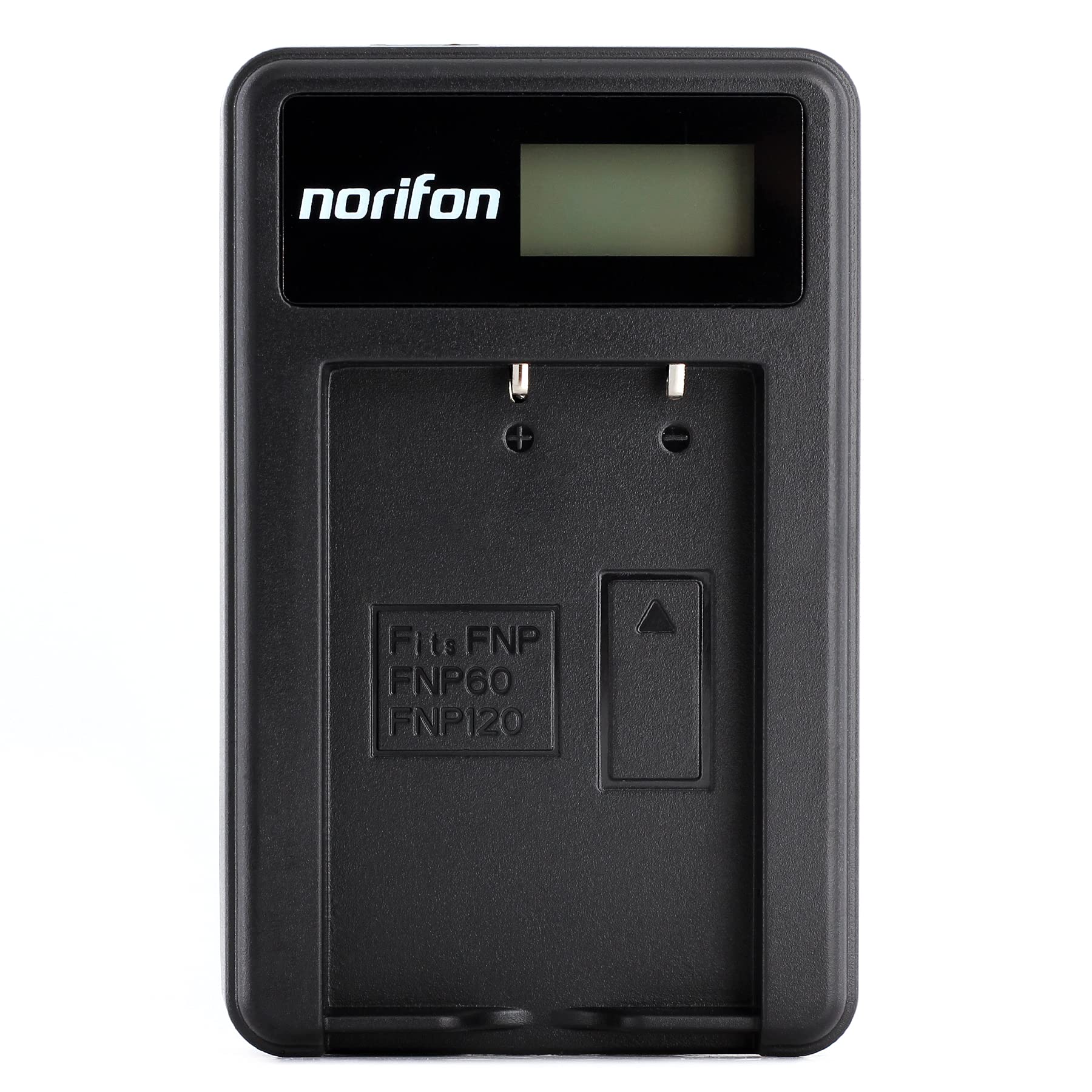 Norifon NP-60 LCD USB Charger for Fujifilm FinePix 50i, 601, F401, F401 Zoom, F410, F410 Zoom, F601, F601 Zoom, M603, M603 Zoom Camera and More