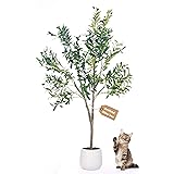 BLATOMIC Artificial Olive Tree, 5FT Tall Faux Olive