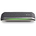 Poly - Sync 40 Smart Speakerphone (Plantronics) - Flexible Work Spaces - Connect to PC/Mac via Combined USB-A/USB-C Cable and Smartphones via Bluetooth - Works with Teams, Zoom & more,Black