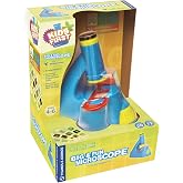 Kids First Big &amp; Fun Microscope Science Experiment Kit | Easy-to-Use Kids Microscope | Ages 4-6 | STEM Experiment Guide and Full-Color User Manual | 72 Images | Extra-Wide Eyepiec with Light-up Stage