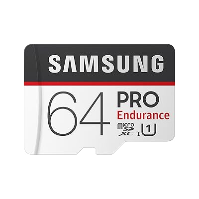 Samsung PRO Endurance 64GB 100MB/s (U1) MicroSDXC Memory Card with Adapter (MB-MJ64GA/AM)