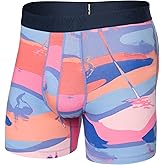 SAXX Underwear Co. Men's Underwear with Pouch Droptemp Cooling Cotton Boxer Brief Fly