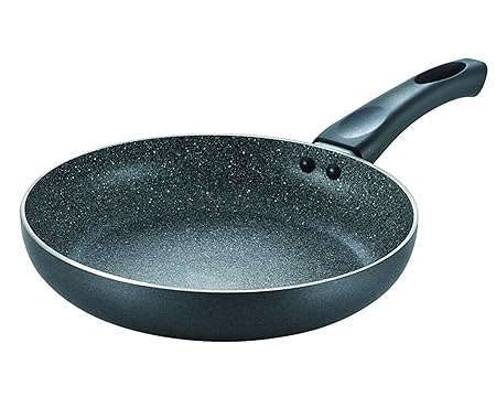 Prestige Omega Deluxe Granite Fry Pan, 240mm, Black (36305)