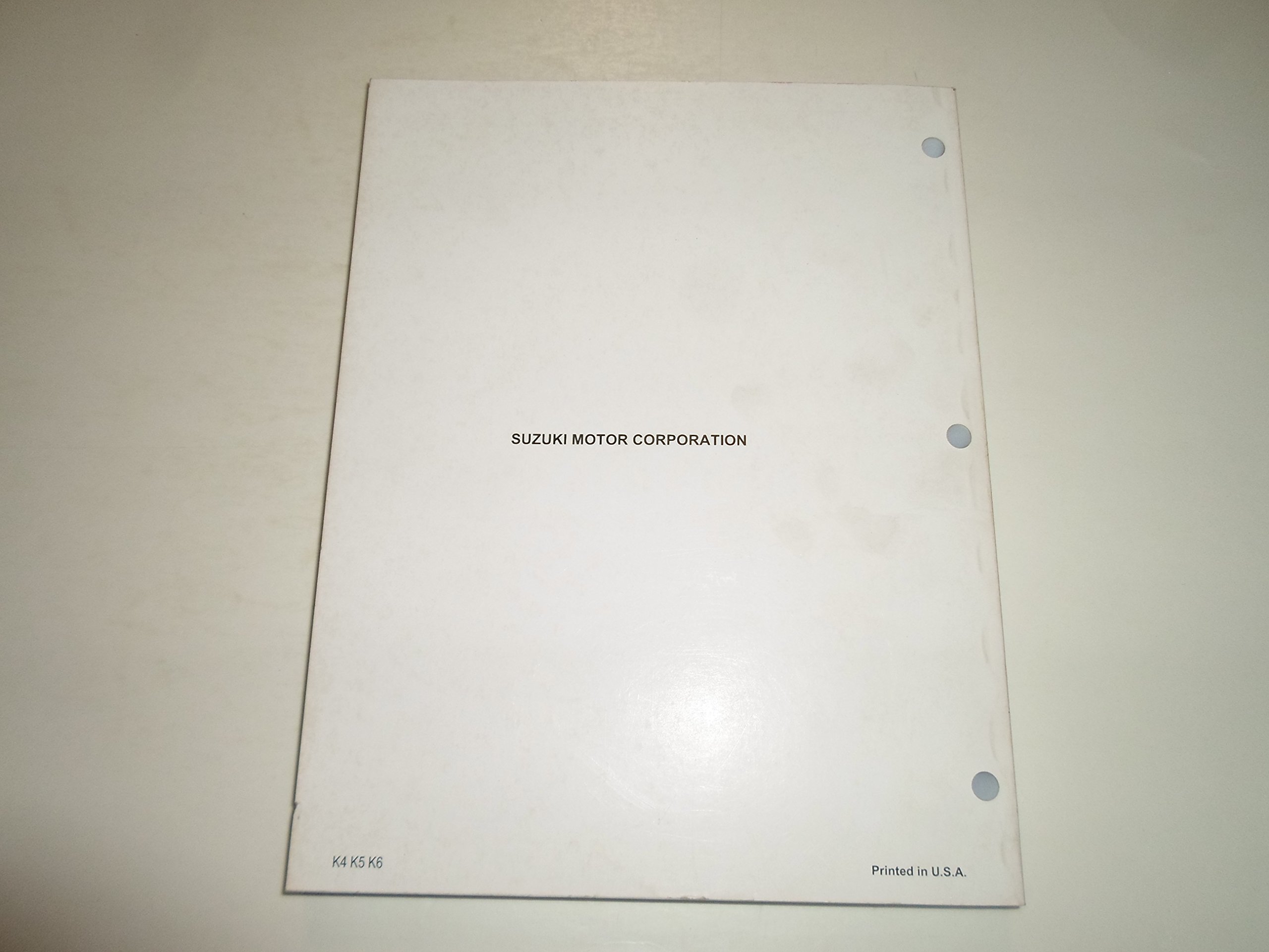 2004 2005 2006 Suzuki RM-Z250 Service Repair Manual MINOR STAINS: Suzuki:  Amazon.com: Books