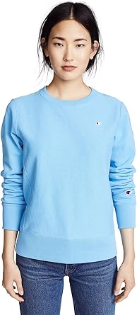 womens blue champion sweatshirt