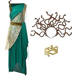 Spooktacular Creations Girls Medusa Costume, Child