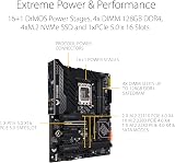 ASUS TUF GAMING Z790-PLUS WIFI D4 Intel LGA1700 ATX Motherboard 20+1 VRM view 2