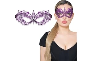 LUXURY MASK Lace Masquerade Mask for Women - Venetian Party, Prom, Mardi Gras, Halloween