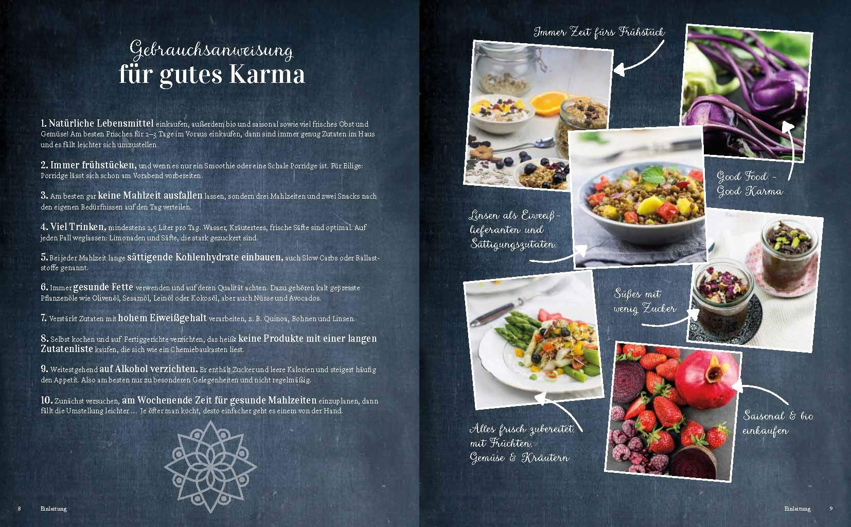 [- Gutes Karma-Food: Rezepte für ein besseres Ich -]