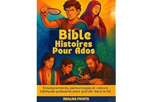 Bible Histoires Pour Ados: Enseignements, personnages et valeurs bibliques puissants pour grandir dans la foi (French Edition