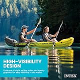 Intex Explorer K2 Kayak Yellow 2-Person Prior Model 400 lb Capacity view 7