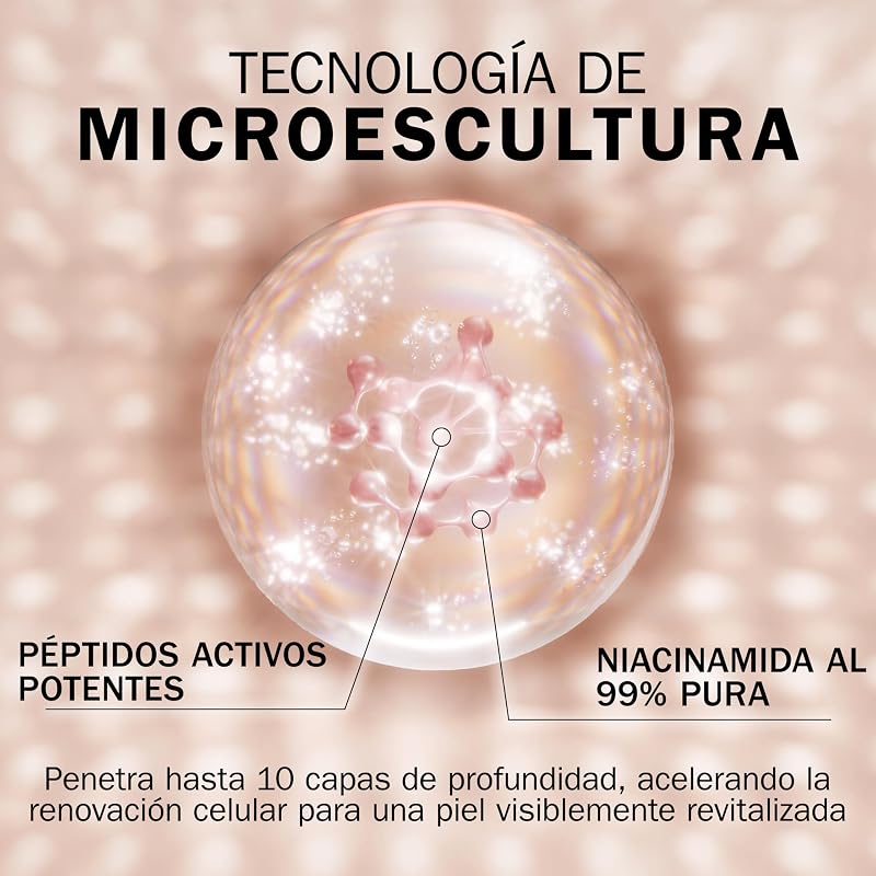 Olay regenerist ultra firming and light day serum, fórmula com niacinamida (vitamina b3) e peptídeos, hidratação instantânea e 24h, 50ml
