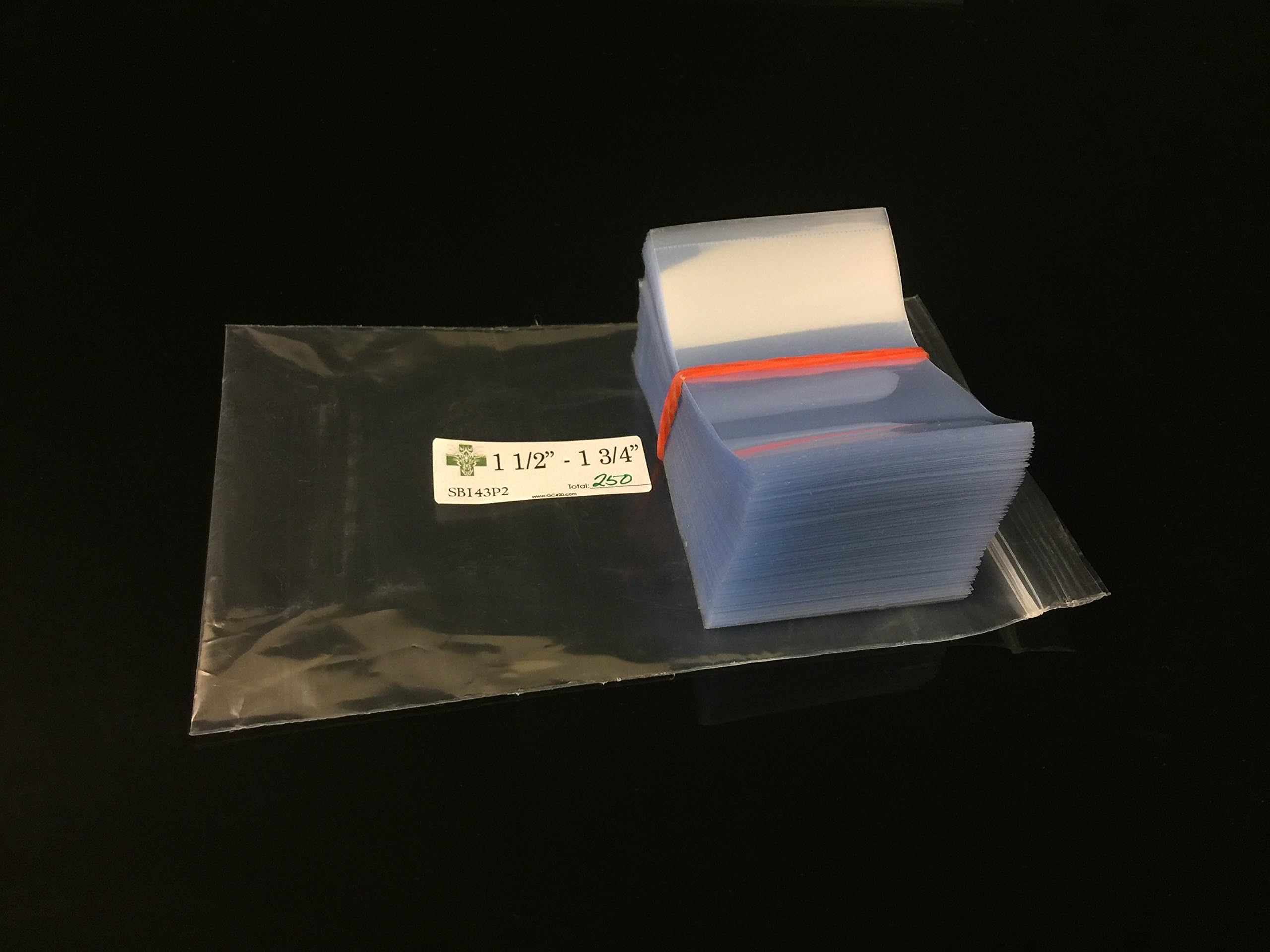 Perforated 2" Width Shrink Wrap Bands Tamper Seals (250, 1 1/2" - 1 3/4" Dia)