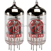 New In Box Gain Matched Pair JJ Electronics Tesla 12AX7 ECC83-S Vacuum Tubes