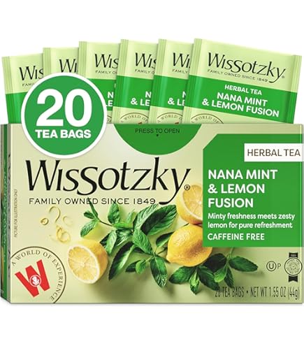 Amazon.com : Wissotzky Tea Signature Collection Nana Mint with