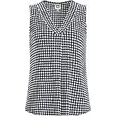 Anne Klein Women's Sleeveless V-Neck Top