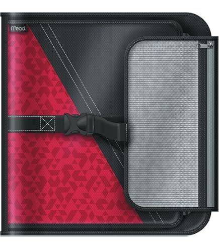 Amazon.com : Mead Five Star Binder - Zipper 2 Inch 3-Ring Binder