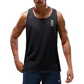 MIER Running Singlet for Men Seamless Marathon Tank Tops, Quick Dry | Limitless Series for Racing, Ultra Lightweight, Stretch, Moisture Wicking, Racerback, Crew Neck, Split Hem, High Performance