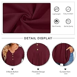 CATHY Womens Long Sleeve Tops 2025 Fall Fashion