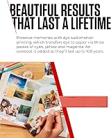 Canon SELPHY QX20 Portable Printer Wi Fi Dye Sublimation USB-C Red view 7