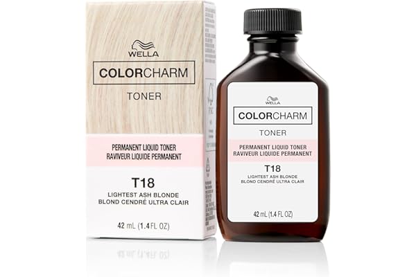 COLORCHARM Permanent Liquid Hair Toners | Neutralize Brass | Healthy-Looking Blondes Tones | Vegan & Free of Parabens | 1.4 o