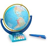 Educational Insights GeoSafari Talking Globe Featuring Bindi Irwin | Interactive Globe for Kids Ages 4-8, Learning Geography for Kids, Electronic Learning &amp; Education Toys, Interactive World Map