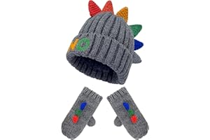 Gifts Treat Kids Beanie Hat Mittens Gloves or Scarf Set for 1-6 Years Toddlers Boys Girls