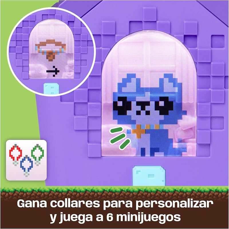 Mascota Virtual Doghouse 15 Cachorros Interactivos Luces y Sonidos