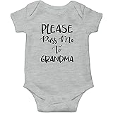 hello grandma and grandpa onesie