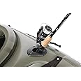 Pelican - Kayak Fishing Rod Holder - Flush Mount Rod Holder– Fishing Tackle Accessory - Recreational Kayak Rod Holder,Black
