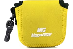 MegaGear Ultra Light Neoprene Camera Case Compatible with GoPro Hero9, Hero8, DJI Osmo Action, Sony RX0 II, GoPro Hero 7, Son