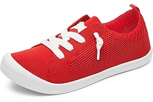 ALTOCIS Women's Knit Slip On Sneakers Ladies Elastic Low Top Flats Lightweight Breathe Mesh Fashion Sneakers Cute Flying Woven Loafers